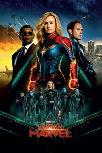 plakat CAPTAIN MARVEL - EPIC