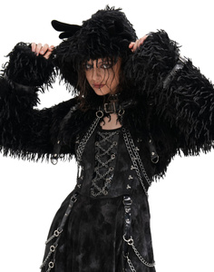 kurtka damska DEVIL FASHION - BLACK GOTHIC