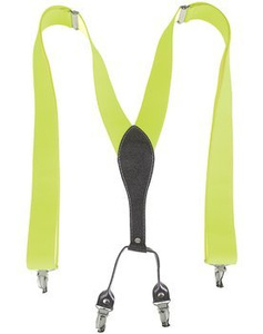 szelki damskie żółte, 35 mm