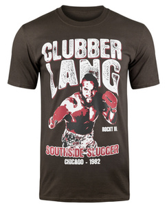 koszulka ROCKY - CLUBBER LANG brązowa