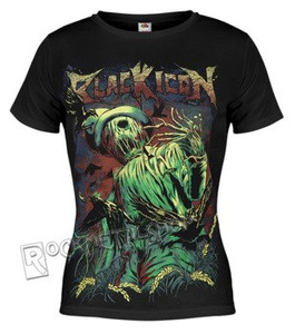 bluzka damska BLACK ICON - SCARECROW (DICON154 BLACK)