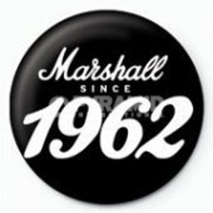 przypinka MARSHALL - SINCE 1962