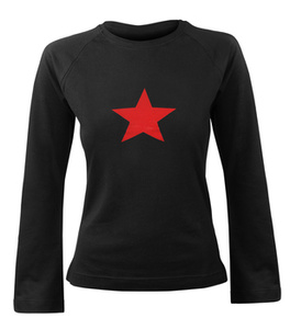 bluzka damska RED STAR długi rękaw