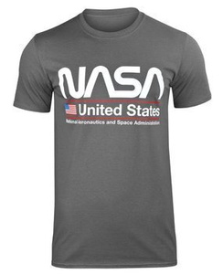 koszulka NASA - UNITED STATES ciemnoszara