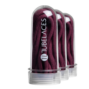 sznurowadła TUBELACES - MAROON (150 cm)