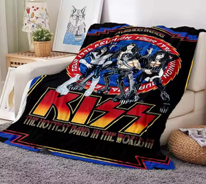 narzuta/koc KISS - THE HOTTEST BAND IN THE WORLD