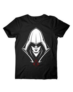 koszulka ASSASSIN'S CREED - BLACK HOODED ASSASSIN
