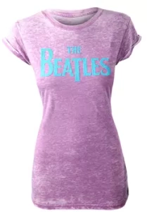 bluzka damska THE BEATLES - DROP T pink