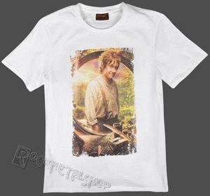 koszulka THE HOBBIT - BILBO biała