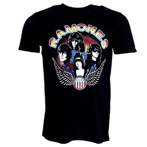 koszulka RAMONES - VINTAGE WINGS PHOTO