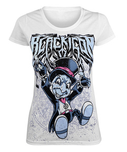 bluzka damska BLACK ICON - CRICKET biała (DICON113WHITE)