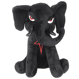 maskotka DARK PLUSH - ELEPHANT WITH A PENTAGRAM