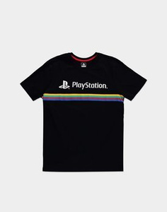 koszulka PLAYSTATION - COLOR STRIPE LOGO