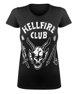 bluzka damska STRANGER THINGS - HELLFIRE CLUB
