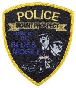 naszywka THE BLUES BROTHERS - MOUNT PROSPECT