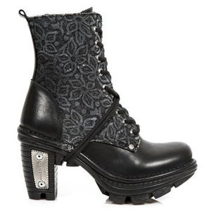 buty damskie  NEW ROCK CRUST NEGRO FLORAL DENIM NEGRO NEOTRAIL NEG [M.NEOTR006-C5]