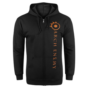 bluza ARCH ENEMY - LOGO rozpinana, z kapturem