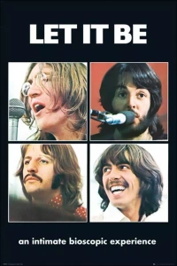 plakat THE BEATLES - LET IT BE