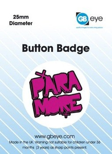 przypinka PARAMORE - LOGO