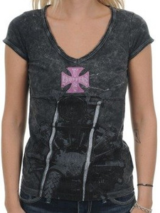 bluzka damska WEST COAST CHOPPERS - BIG BIKE