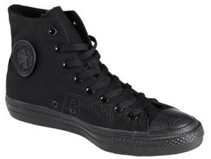 trampki CONVERSE - CHUCK TAYLOR ALL STAR HI BLACK MONOCHROMO