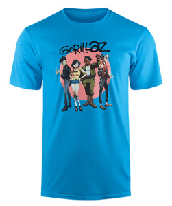 koszulka GORILLAZ - GROUP CIRCLE RISE