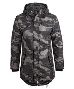 kurtka MARSH LAKE TEDDYPARKA MEN darkcamo