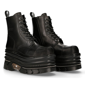 buty NEW ROCK CRUST NEGRO, TECHNO NEGRO E34 lateral y muelle [M.MILI083C-S61]