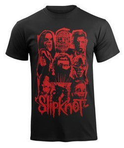 koszulka SLIPKNOT - WANYK RED PATCH