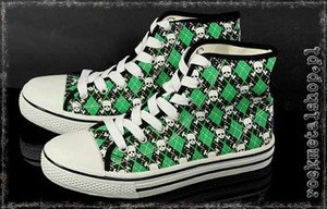 trampki MB MULLER - SKULLS