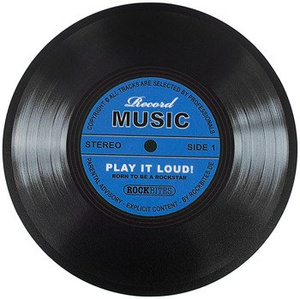 podkładka pod mysz RECORD MUSIC - BLUE