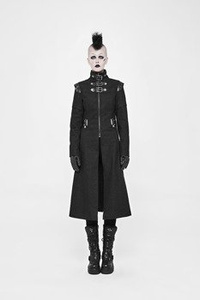 płaszcz damski PUNK RAVE - GOTHIC