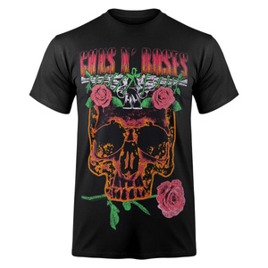 koszulka GUNS N' ROSES - VINTAGE SKULL ROSE