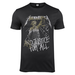 koszulka METALLICA - AND JUSTICE FOR ALL ciemnoszara