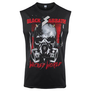 bezrękawnik BLACK SABBATH - WICKED WORLD szary
