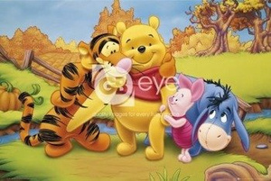 plakat WINNIE THE POOH friends