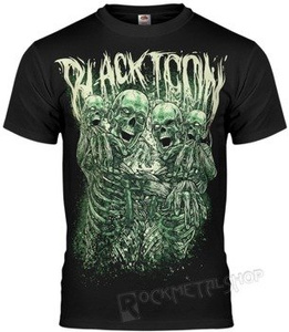koszulka BLACK ICON - ZOMMMBBBIIIES (MICON078BLC)