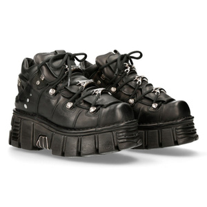 buty NEW ROCK ITALI NEGRO, NOMADA NEGRO, TOWER NEGRO LATERAL[M-106-C66]