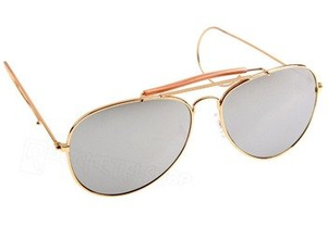 okulary PILOTKI STURM MIL-TEC srebrne