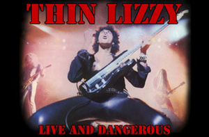 flaga THIN LIZZY - LIVE AND DANGEROUS