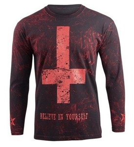 longsleeve AMENOMEN - BELIEVE IN YOURSELF (OMEN003LO ALLPRINT RED)