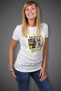 bluzka damska THE BEATLES - LONG AND WINDING ROAD