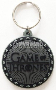 brelok gumowy GAME OF THRONES - LOGO