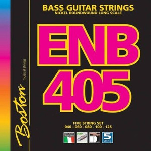 struny do gitary basowej 5str. BOSTON ENB405 / NICKEL ROUNDWOUND /045-125/