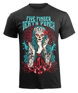 koszulka FIVE FINGER DEATH PUNCH - LADY MUERTA