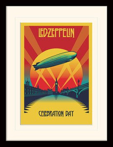 obraz w ramie LED ZEPPELIN - CELEBRATION DAY
