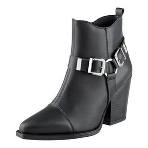 botki damskie ALTERCORE czarne (MUSCA VEGAN BLACK)