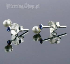 kolczyki do uszu PERŁA NIEB