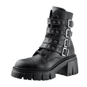 botki damskie ALTERCORE czarne (MURANI VEGAN BLACK)