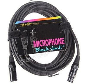 przewód mikrofonowy BOSTON: XLR męski -  XLR żeński / 10m